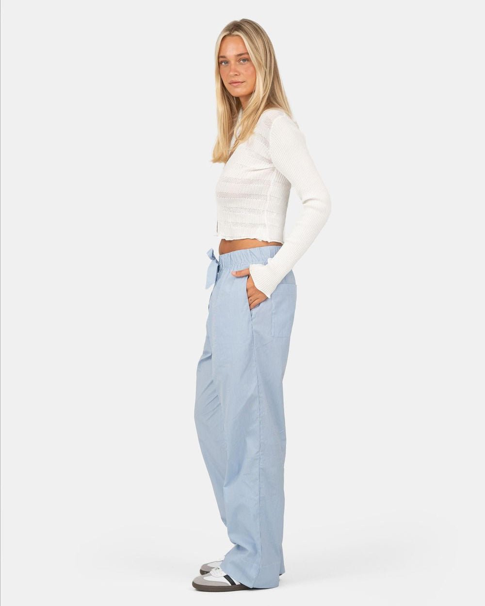 Pyjamas Pants Blå stribet | Skagen - clothing.dk
